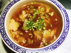 酸辣乌鱼蛋汤-鸭王烤鸭店(三里河店)