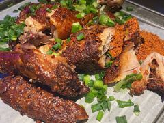 葱香烤鸡-绿茶餐厅(光谷世界城步行街店)