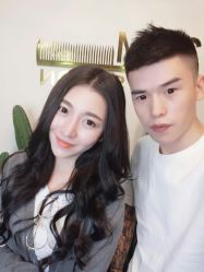 点击看大图 -3AM HAIR SALON染发烫发接发
