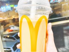 冬天的第一杯奶茶~-麦当劳(展览路店)