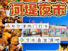 -布尔津河堤夜市