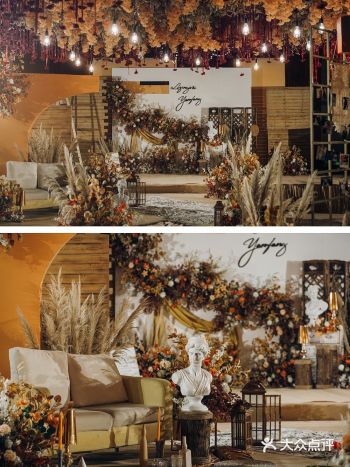 这场婚礼也太“凡尔赛”了吧