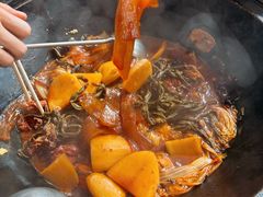 -北京龙庆四季香农家饭庄·灶台鱼·碳烤虹鳟鱼(龙庆峡店)