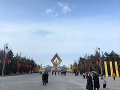 -法门文化景区-合十舍利塔