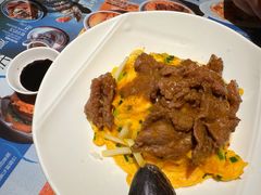 沙爹牛肉滑蛋饭-敏华冰厅(天河城店)
