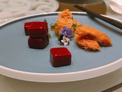红酒鹅肝葱油饼-广州富力丽思卡尔顿酒店·丽轩·粤菜