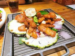 柠檬叶酥小排-老滇山寨•云南特色菜•地方菜•民族风情歌舞表演(金碧店)