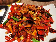 辣子鸡-三人行骨头王火锅(长寿店)