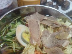 -吉林延边牛肉汤饭，大冷面