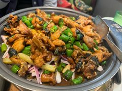 鲜青椒紫苏味牛蛙-淘蛙(广州荔胜广场店)