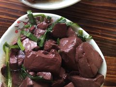 韭菜炒猪血-陈记汤饭(水巷口店)