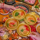  重庆‼️大碗果酒配烤肉🥩滋滋冒油！宝藏韩料店