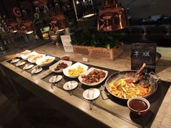 自助取餐区-深圳佳兆业万豪酒店-金沙全日餐厅