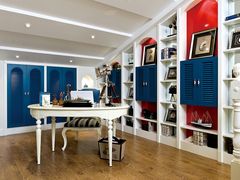 -康朴乐儿童学习桌椅(蓝色港湾店)