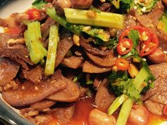 拌牛舌-左庭右院鲜牛肉火锅(南通CBD大有境店)