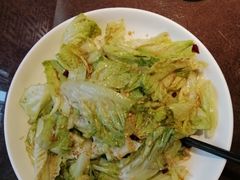 炝拌生菜-刘胖子家常菜·蹄花焖藕(中南店)
