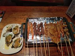 -路边摊小炉子烧烤