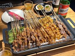 -路边摊小炉子烧烤