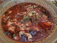 水煮肉片-雨田饭店
