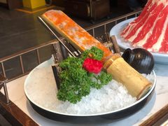 手工鲜虾滑-捞神煲汤火锅(湖滨商业街店)