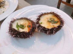 海胆蒸蛋-三亚火车头万人海鲜广场