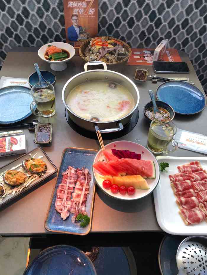 阿杜打边炉(德思勤店)-"最早看到阿杜打边炉还是在解放西路,这么多.