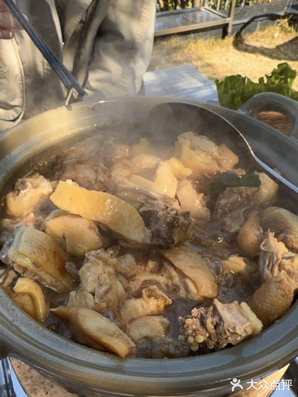 广州白水寨！世外桃源般的地方！土鸡煲好好吃。