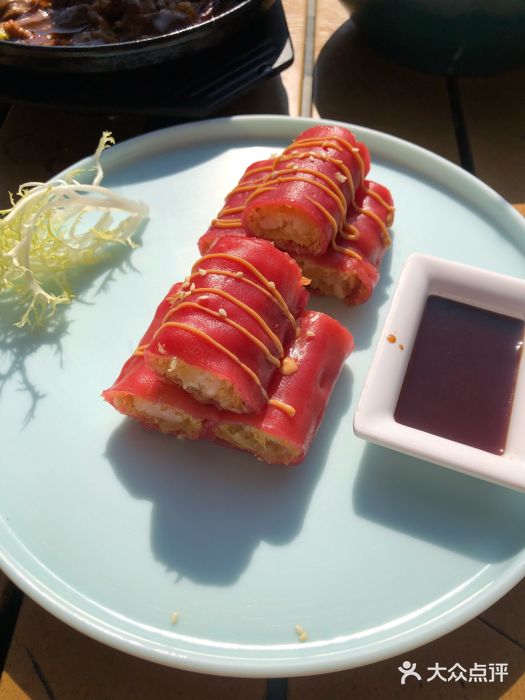 十二悦厨·茶餐厅(比斯特上海购物村店)金沙鲜虾红米肠图片