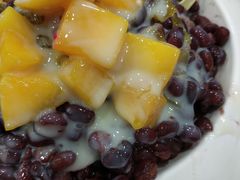 鲜芒果红豆炼乳刨冰-梁子刨冰王&梁小糖(王顶堤店)