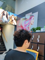 -藤野造型专业烫染接发