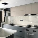 窗台、窗边也全部采用石英石上墙