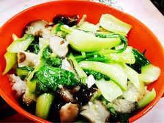香菇油菜盖饭-第二外国语学院-韩国餐厅(朝阳路店)
