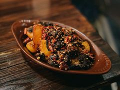 紫苏薯块佐牛肉干-小食院简餐厅