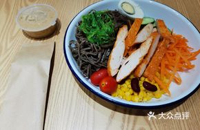 Buckwheat Chicken Cold Noodle Bowl