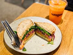 烟熏三文鱼三明治-Wagas沃歌斯(太古汇店)