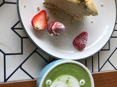小熊抹茶拿铁-懒鱼时光馆(沙坪坝店)