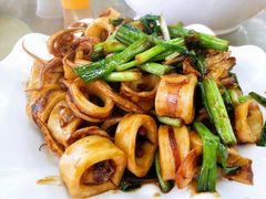 酱爆鱿鱼筒-明记海鲜大排档(巽寮湾店)