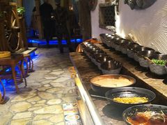 自助调料区-老牌坊云南鱼豆花火锅(爱建店)