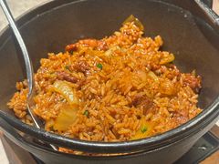 潮州酸菜牛肉炒饭-留半山·香港食堂(啦啦宝都店)