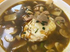 蘑菇肉片面-超爷叔面馆(西园店)