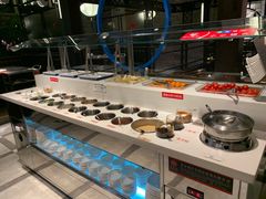 自助调料区-前门后头老北京铜锅涮肉·京味菜·烤鸭(伊藤洋华堂店)