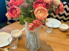 餐具摆设-花舍·新派粤菜·西餐·下午茶(亚运村·鸟巢店)