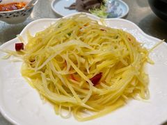 青椒土豆丝-蔡阿水羊肉店