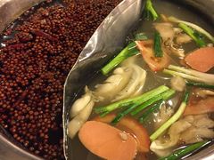 鴛鴦鍋-朱氏胖子烂火锅(洪崖洞店)