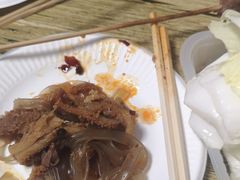 -老红桥炸灌肠牛肚锅烧烤(定福庄店)