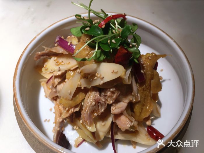 锦府盐帮·李宅(领展购物广场中关村店)盐商椒麻鸡图片