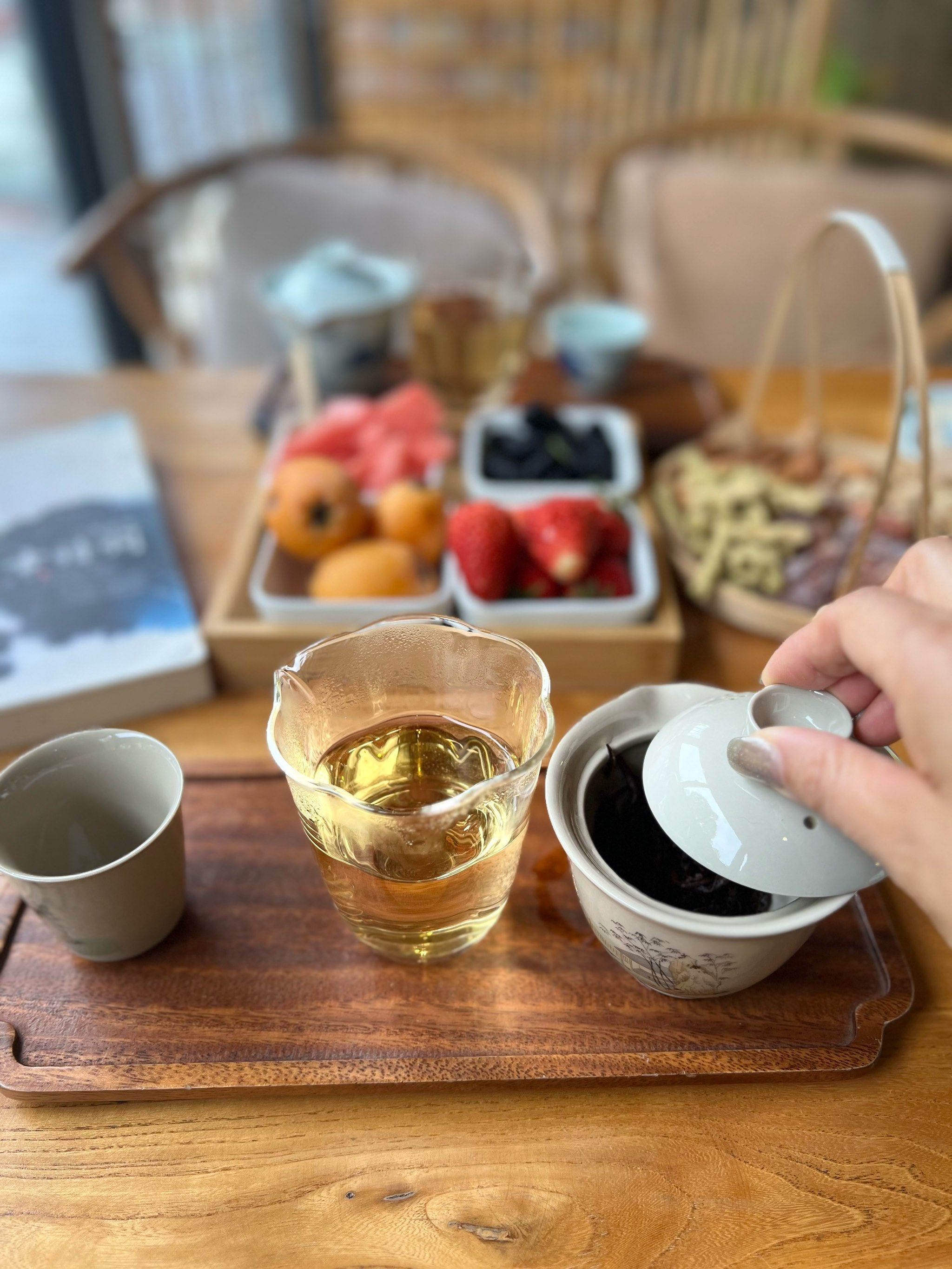 下雨天～
闺蜜推荐去木言生活.