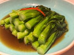 白灼菜心-千百味红餐厅·江西菜(绿地双子塔店)