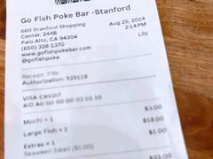 -Go Fish Poke Bar- Stanford Shopping Center