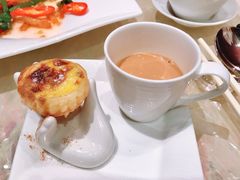 餐后葡挞配奶茶-8餐厅(新葡京酒店)
